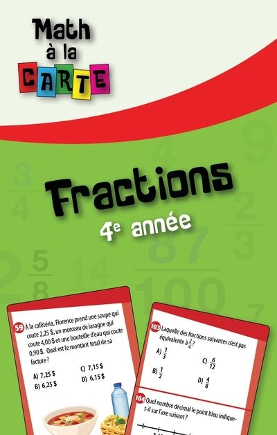 Fractions, 4e année | Dallaire, Patricia