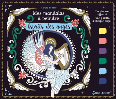 Mes mandalas à peindre : esprits des anges  | Zottino, Marica