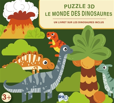 Puzzle 3D le monde des dinosaures | 