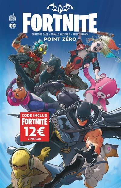 Batman Fortnite T.01 - Point zero | Gage, Christos N.