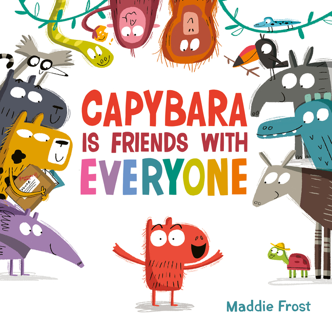 Capybara Is Friends with Everyone | Frost, Maddie