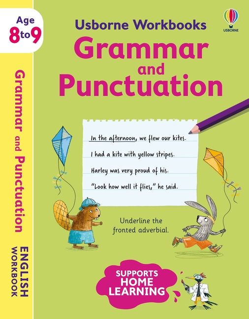 Usborne Workbooks Grammar and Punctuation 8-9 | Bingham, Jane