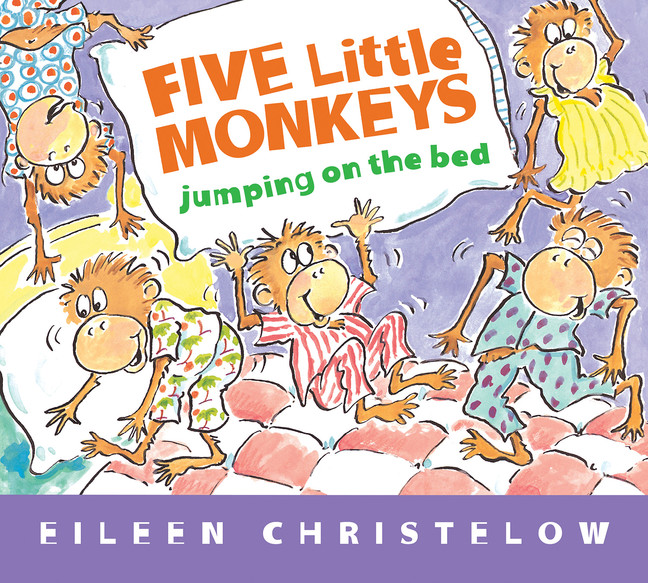 Five Little Monkeys Jumping on the Bed (Padded Board Book) | Christelow, Eileen