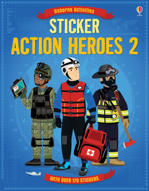 Sticker Action Heroes 2 | Gillespie, Lisa Jane