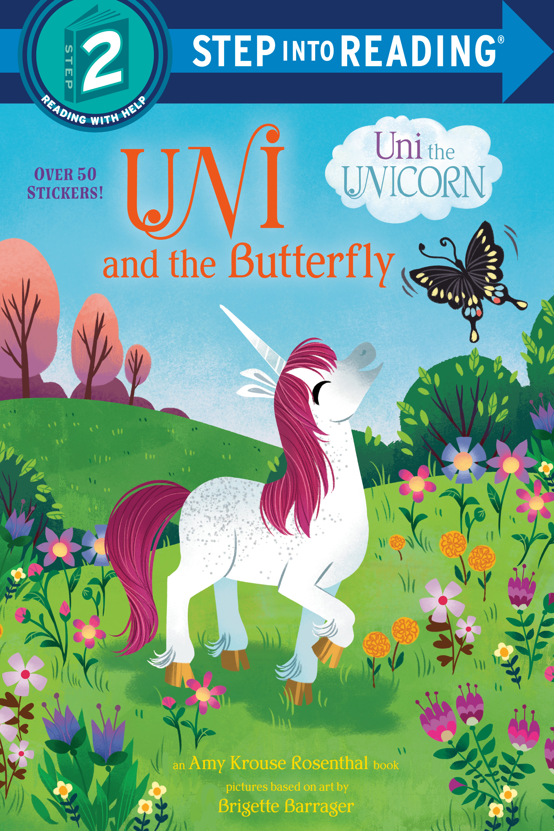 Step Into Reading - Uni and the Butterfly (Uni the Unicorn) | Krouse Rosenthal, Amy