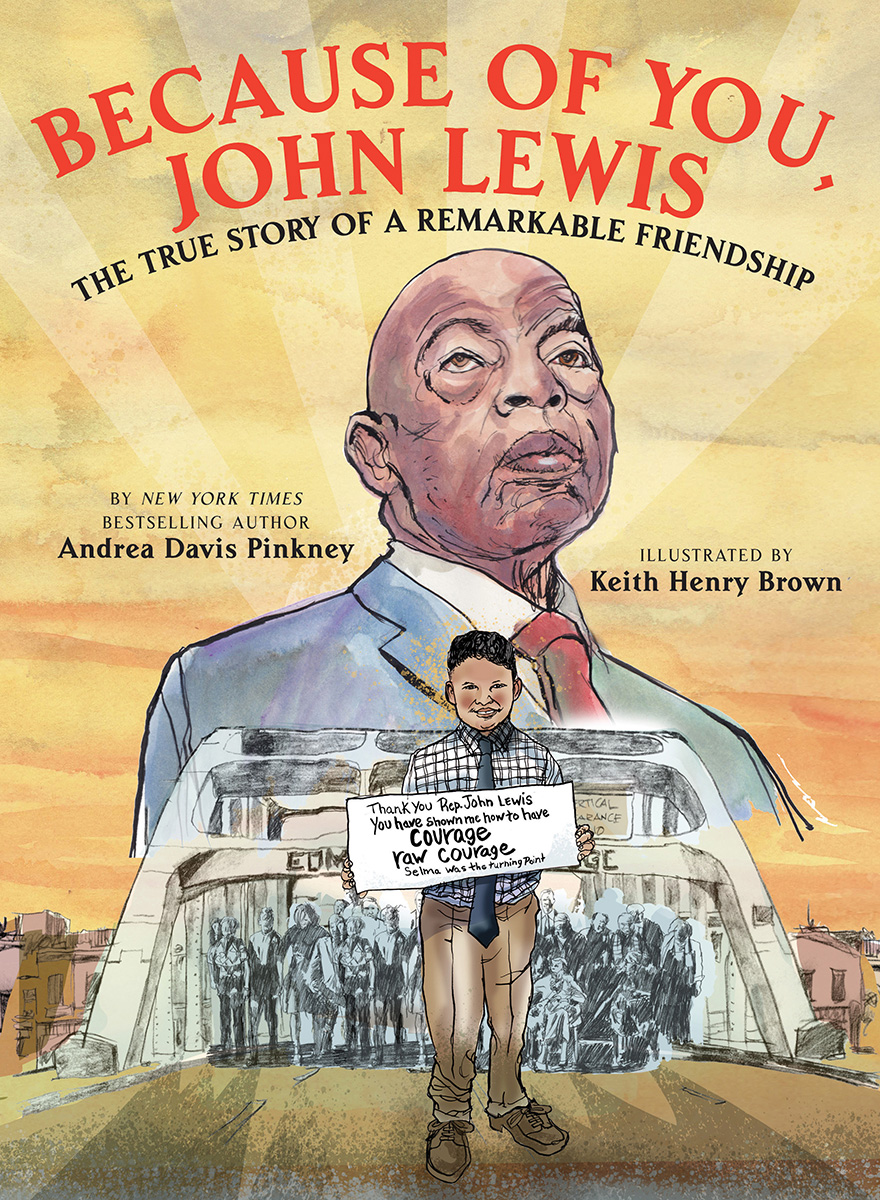 Because of You, John Lewis | Pinkney, Andrea Davis