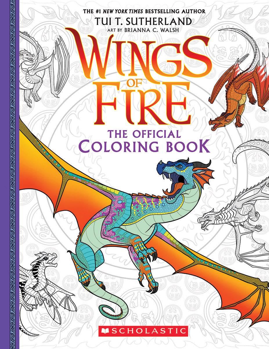 Official Wings of Fire Coloring Book (Media tie-in) | Walsh, Brianna C.