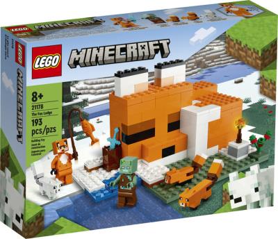 LEGO : Minecraft - Le refuge renard | LEGO®
