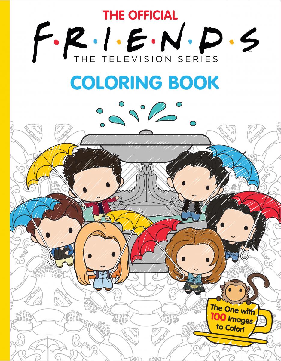 The Official Friends Coloring Book  | Ostow, Micol