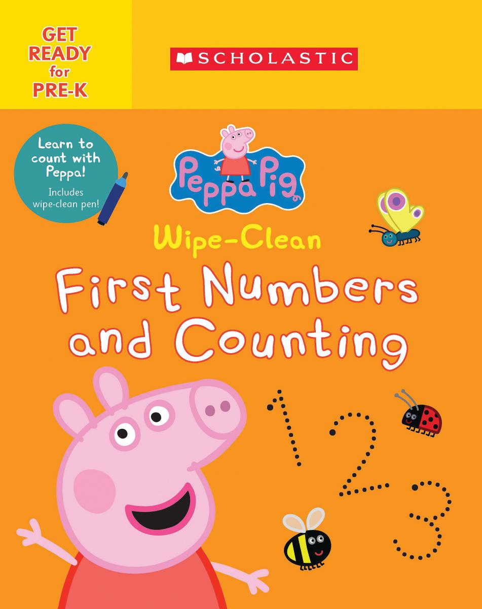Wipe-Clean First Numbers and Counting - Peppa Pig | 