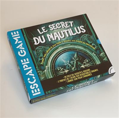 secret du Nautilus : plongez dans l'univers de Jules Verne et échappez aux dangers des profondeurs en une heure (Le) | Jeux de stratégie