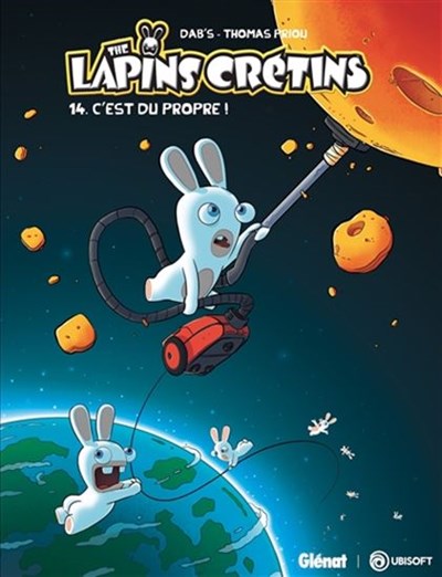 The lapins crétins T.14 - C'est du propre ! | DAB'S - PRIOU THOMAS