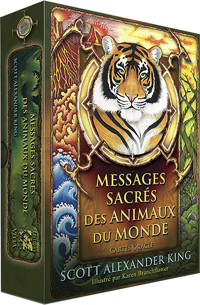 Messages sacrés des animaux du monde : cartes oracle | King, Scott Alexander