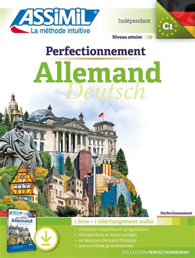 Perfectionnement allemand : : indépendant, niveau atteint C1 : 1 livre + 1 téléchargement audio | Eismann, Volker