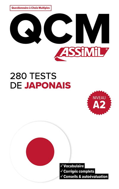 280 tests de japonais, niveau A2 : QCM | Oshima, Hiroko