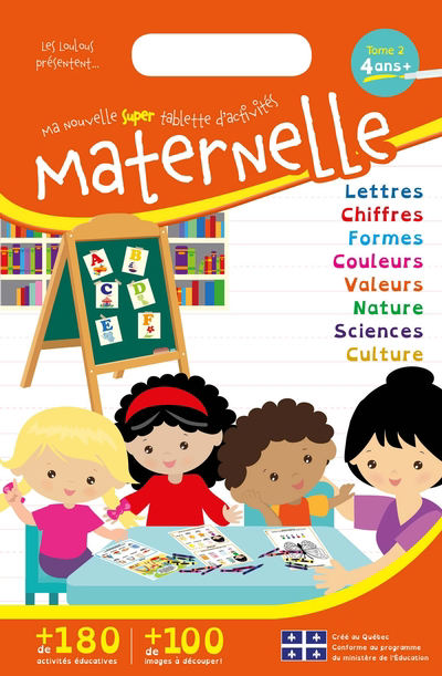 Ma nouvelle super tablette d'activités - Maternelle 2 | Bergevin, Dominique