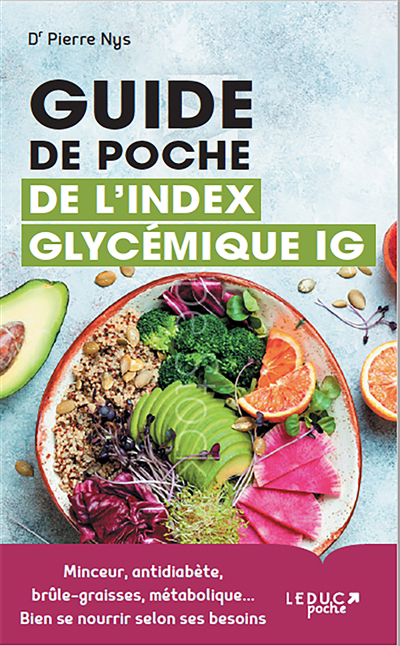 Guide de poche de l'index glycémique IG | Nys, Pierre