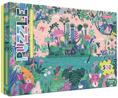 Jungle enchantée : puzzle | Casse-têtes