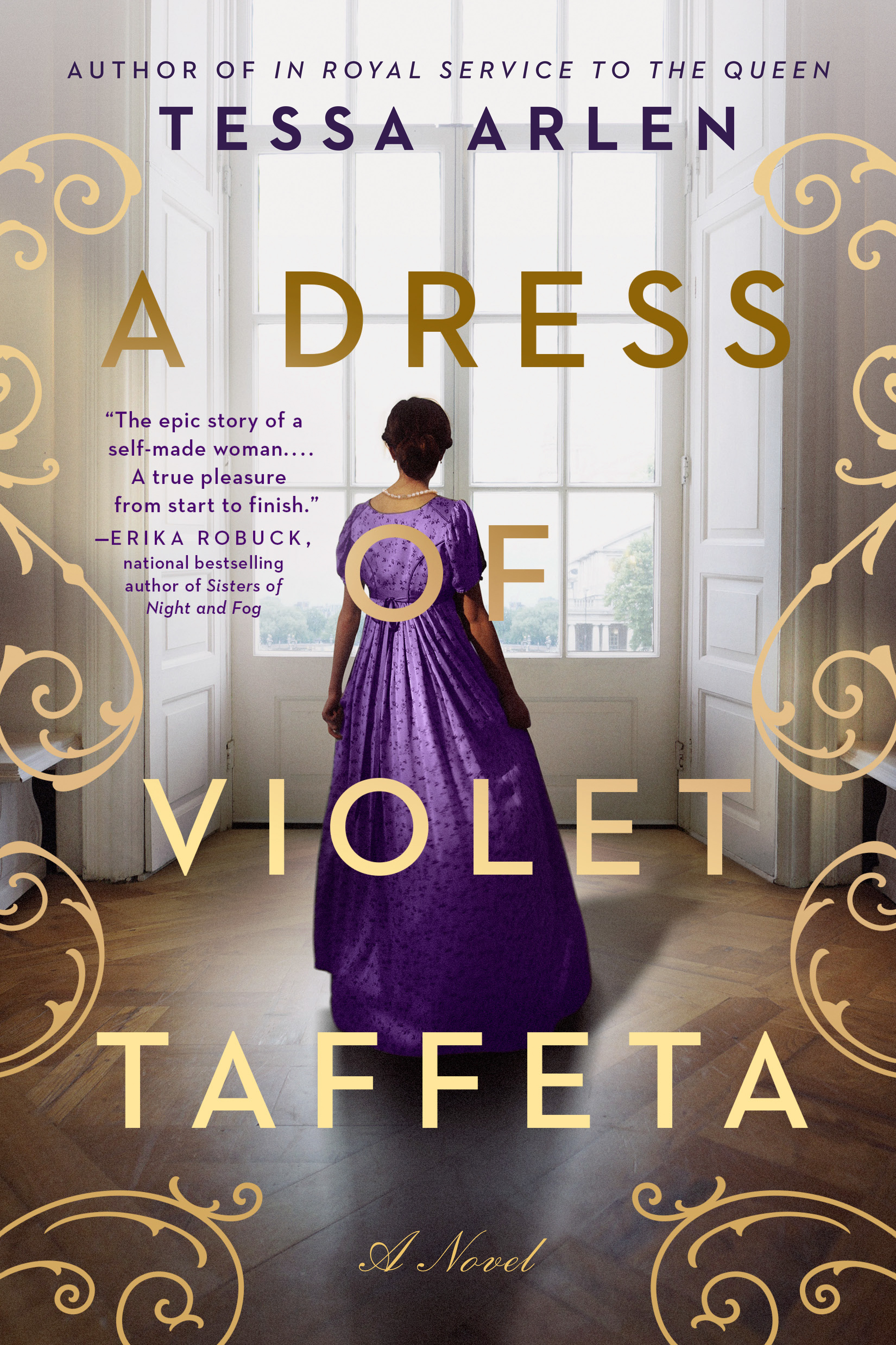 A Dress of Violet Taffeta | Arlen, Tessa