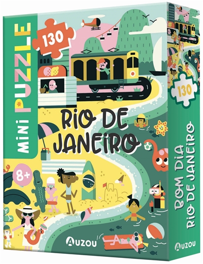 Mini puzzle 130 pièces - Bom dia Rio de Janeiro | Casse-têtes