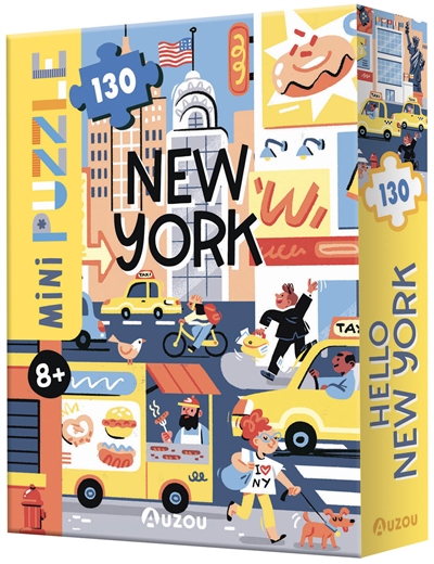 Mini puzzle 130 pièces - Hello New York | Casse-têtes