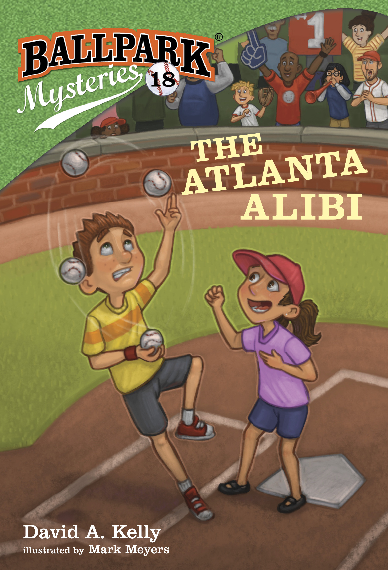 Ballpark Mysteries #18: The Atlanta Alibi | Kelly, David A.