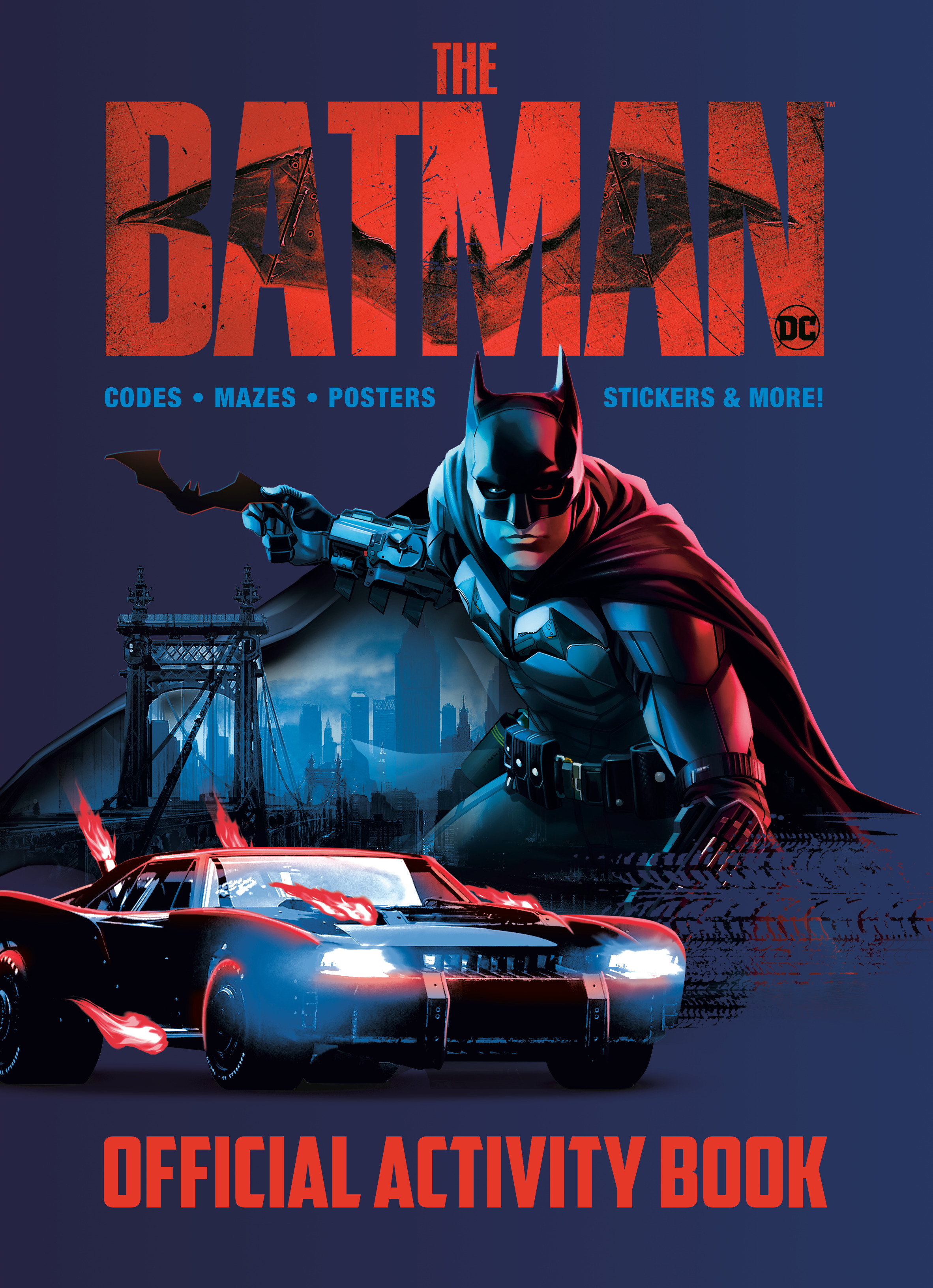 The Batman Official Activity Book (The Batman Movie) : Includes codes, maze, puzzles, and stickers! | 