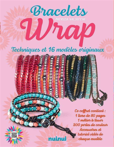 Bracelets wrap : techniques et 16 modèles originaux | Valsecchi, Patrizia