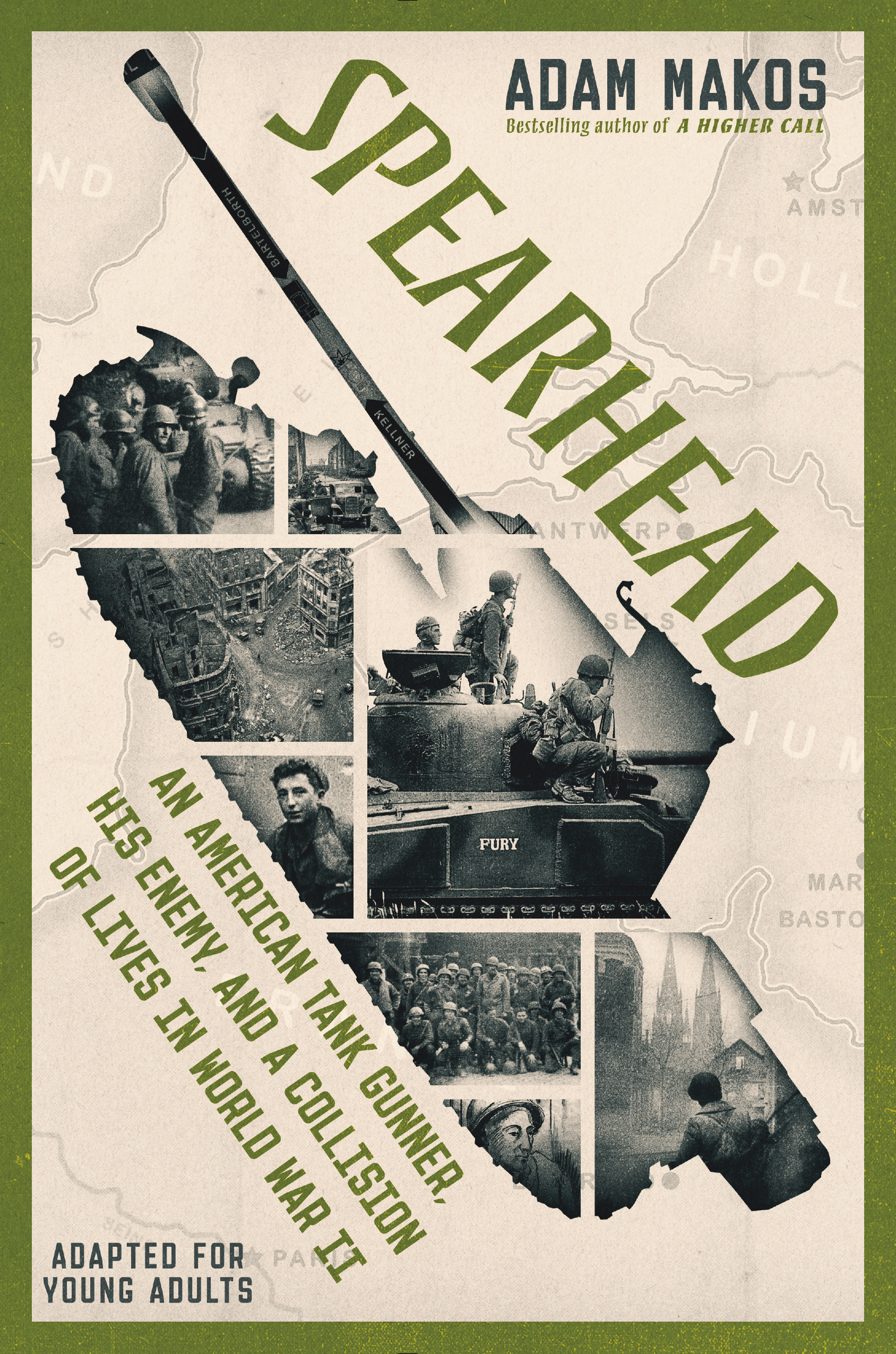 Spearhead (Adapted for Young Adults) : An American Tank Gunner, His Enemy, and a Collision of Lives in World War II | Makos, Adam