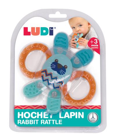 LUDI - Hochet Lapin | Bébé (18 mois & moins)