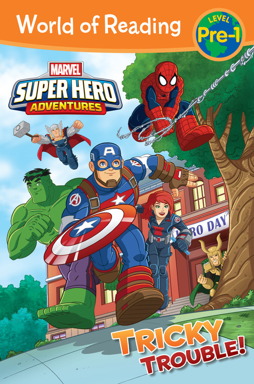 World of Reading Super Hero Adventures: Tricky Trouble! : Level Pre-1 | West, Alexandra