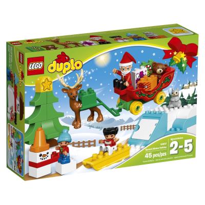 LEGO : Duplo - La maison en pain d'épice du Père Noël (Santa's Gingerbread House) | LEGO®
