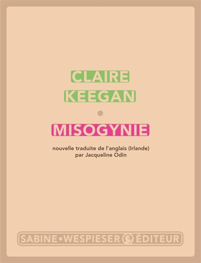Misogynie | Keegan, Claire