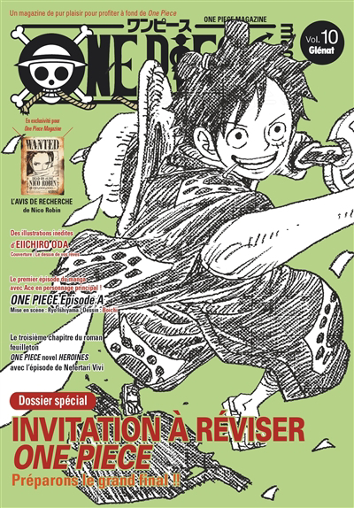 One Piece magazine T.10 - Invitation à réviser One Piece : préparons le grand final ! | Oda, Eiichiro