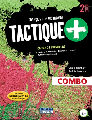 Tactique+, 2e édition - 3e secondaire - COMBO | 