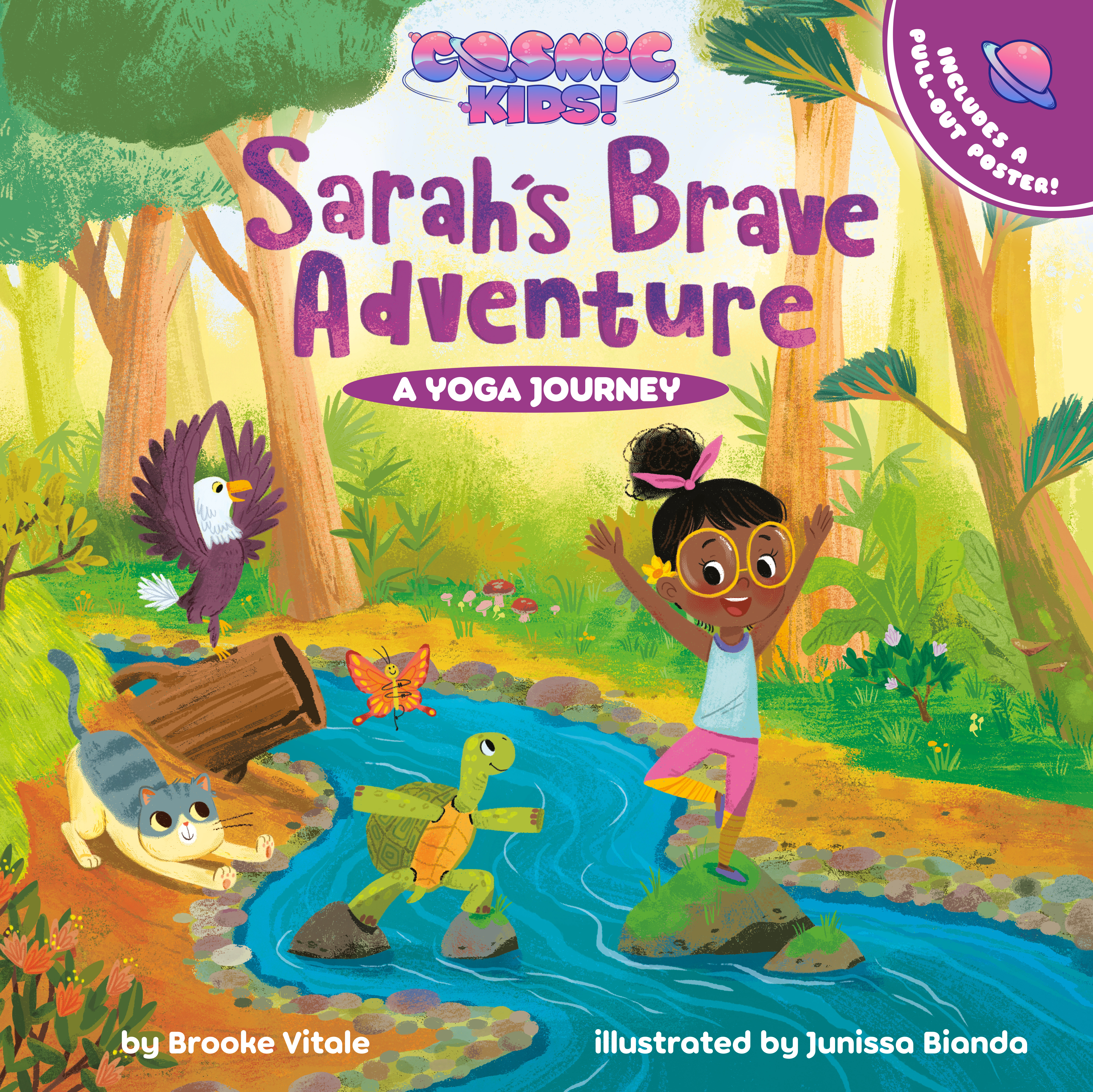 Sarah's Brave Adventure : A Cosmic Kids Yoga Journey | Vitale, Brooke