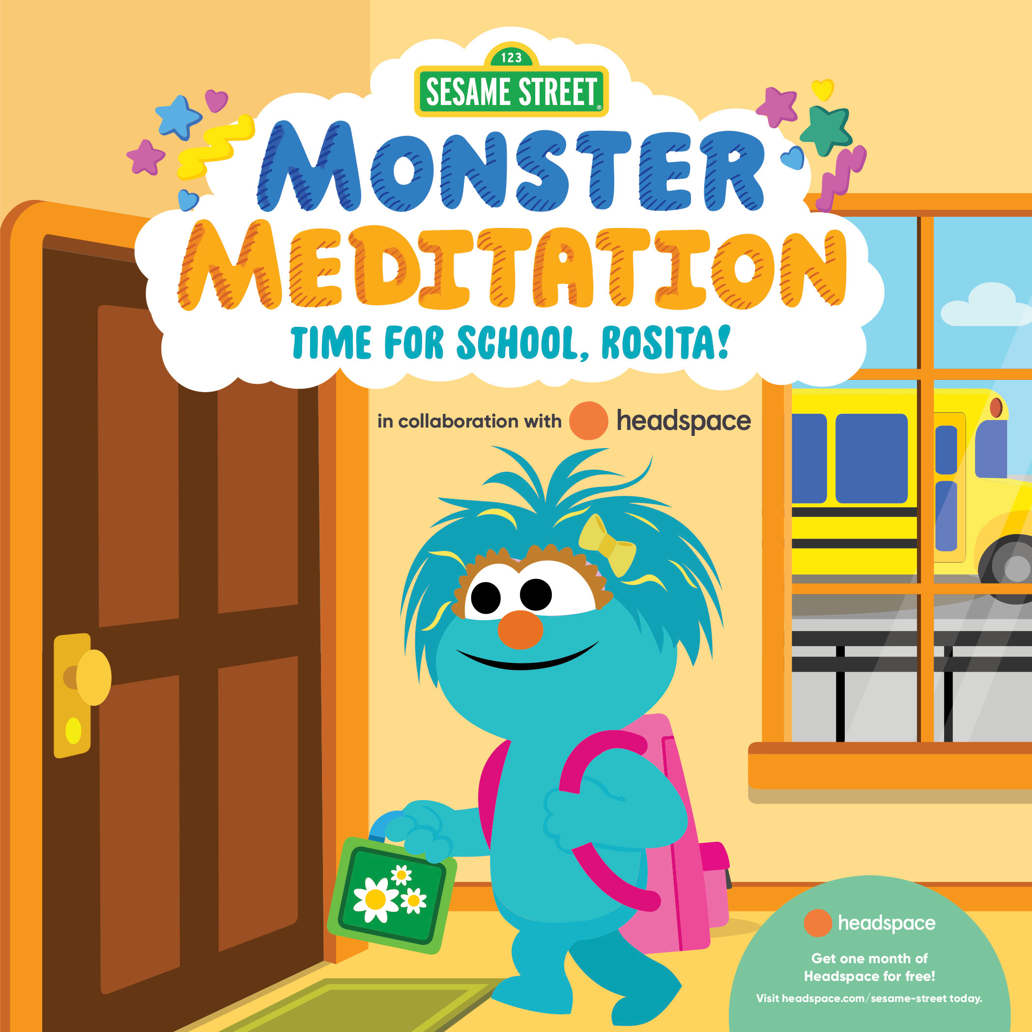 Time for School, Rosita!: Sesame Street Monster Meditation in collaboration with Headspace | 