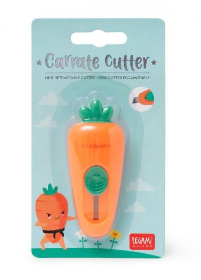 Legami - Mini cutter escamotable carotte | Couteaux, lames