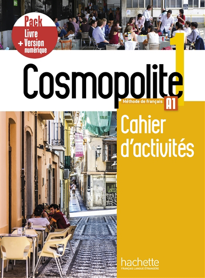 Cosmopolite 1, méthode de français A1 : cahier d'activités : pack livre + version numérique | 