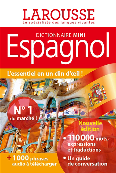 Espagnol : dictionnaire mini : français-espagnol, espagnol-français = Espanol : mini diccionario : francés-espanol, espanol-francés | Katzaros, Valérie