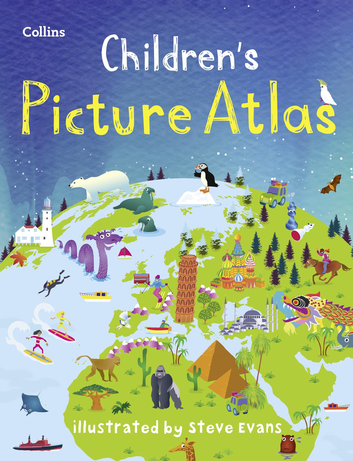 Collins Children’s Picture Atlas | Evans, Steve