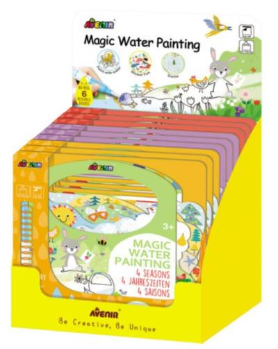 MAGICAL WATER PAINTING PDQ | Dessin/coloriage/peinture