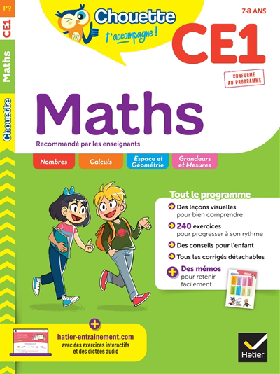 Maths CE1, 7-8 ans : conforme au programme | Domergue, Lucie