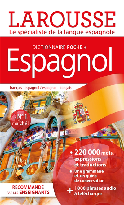 Dictionnaire Larousse de poche + : français-espagnol, espagnol-français | Cabot, Paloma