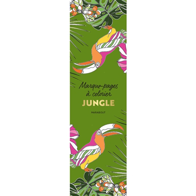 Jungle : marque-pages à colorier | 