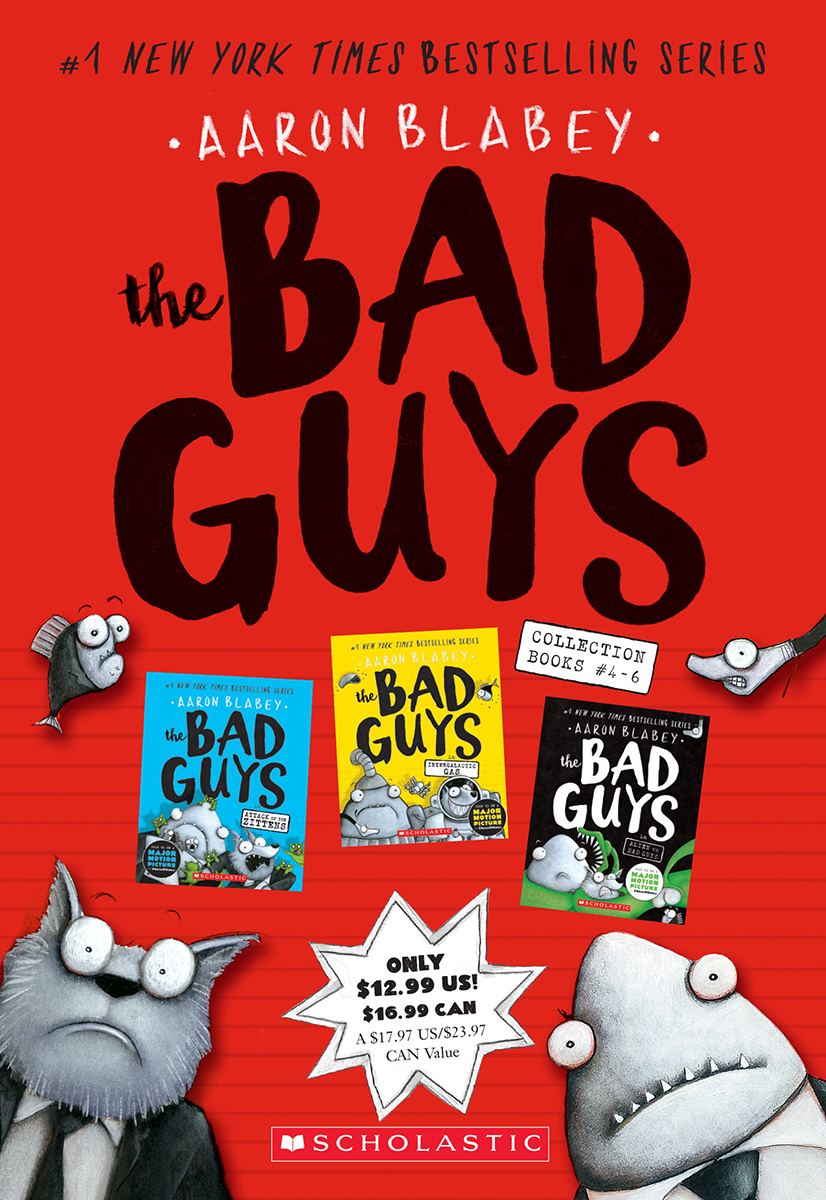 The Bad Guys Collection (Books 4-6) | Blabey, Aaron