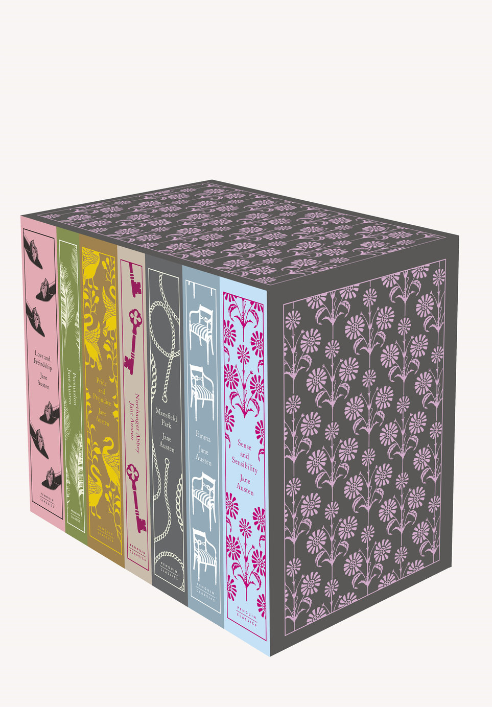 Jane Austen: The Complete Works 7-Book Boxed Set : Sense and Sensibility; Pride and Prejudice; Mansfield Park; Emma; Northanger Abbey; Persuasion; Love and Freindship (Penguin Classics hardcover boxed | Austen, Jane