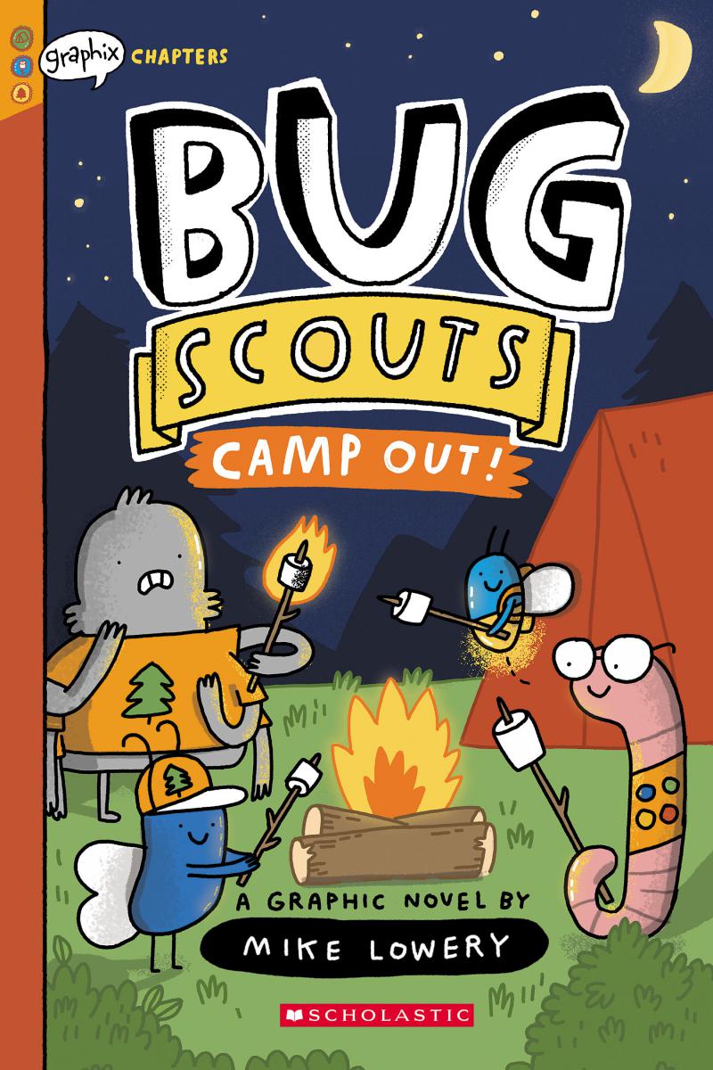 Camp Out!: A Graphix Chapters Book (Bug Scouts #2) | Lowery, Mike