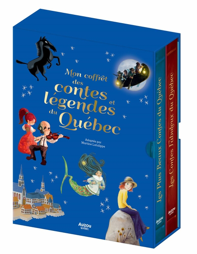 Coffret mes contes et légendes du Québec | Latulippe, Martine