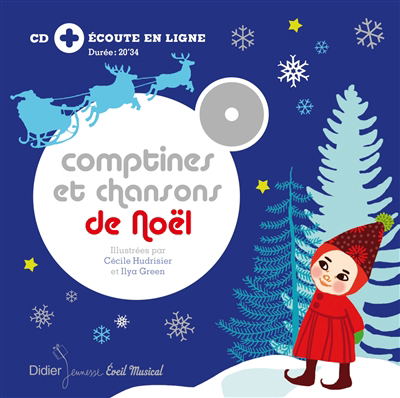 Comptines et chansons de Noël | Hudrisier, Cécile